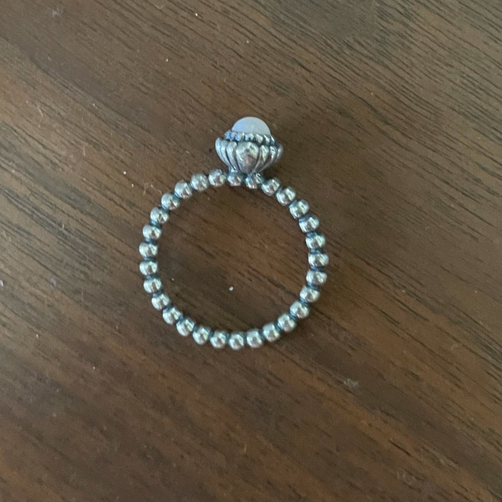 Opal Pandora ring